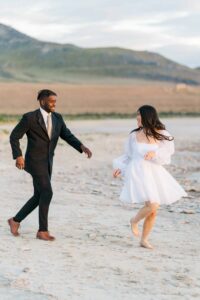 Stansbury Island's Pink Lake: A Dreamy Spot for Your Adventure Session