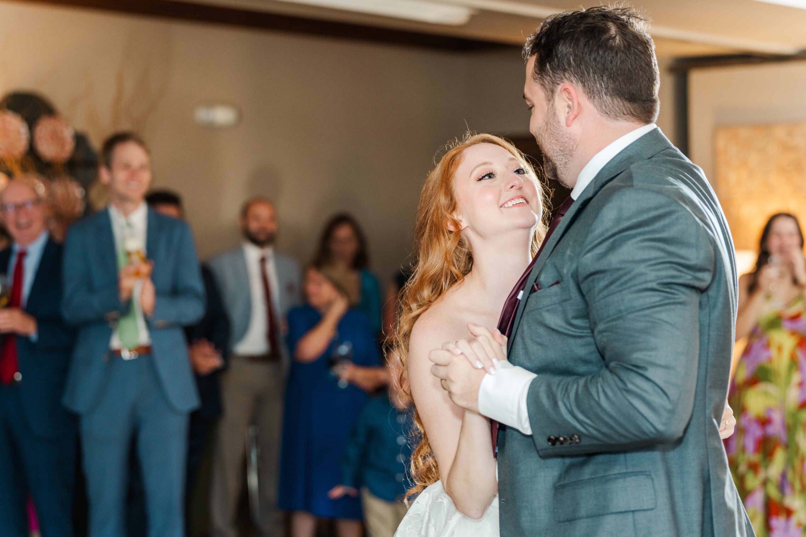 First dance moment featured in Olde Beau Resort & Golf Club wedding photography