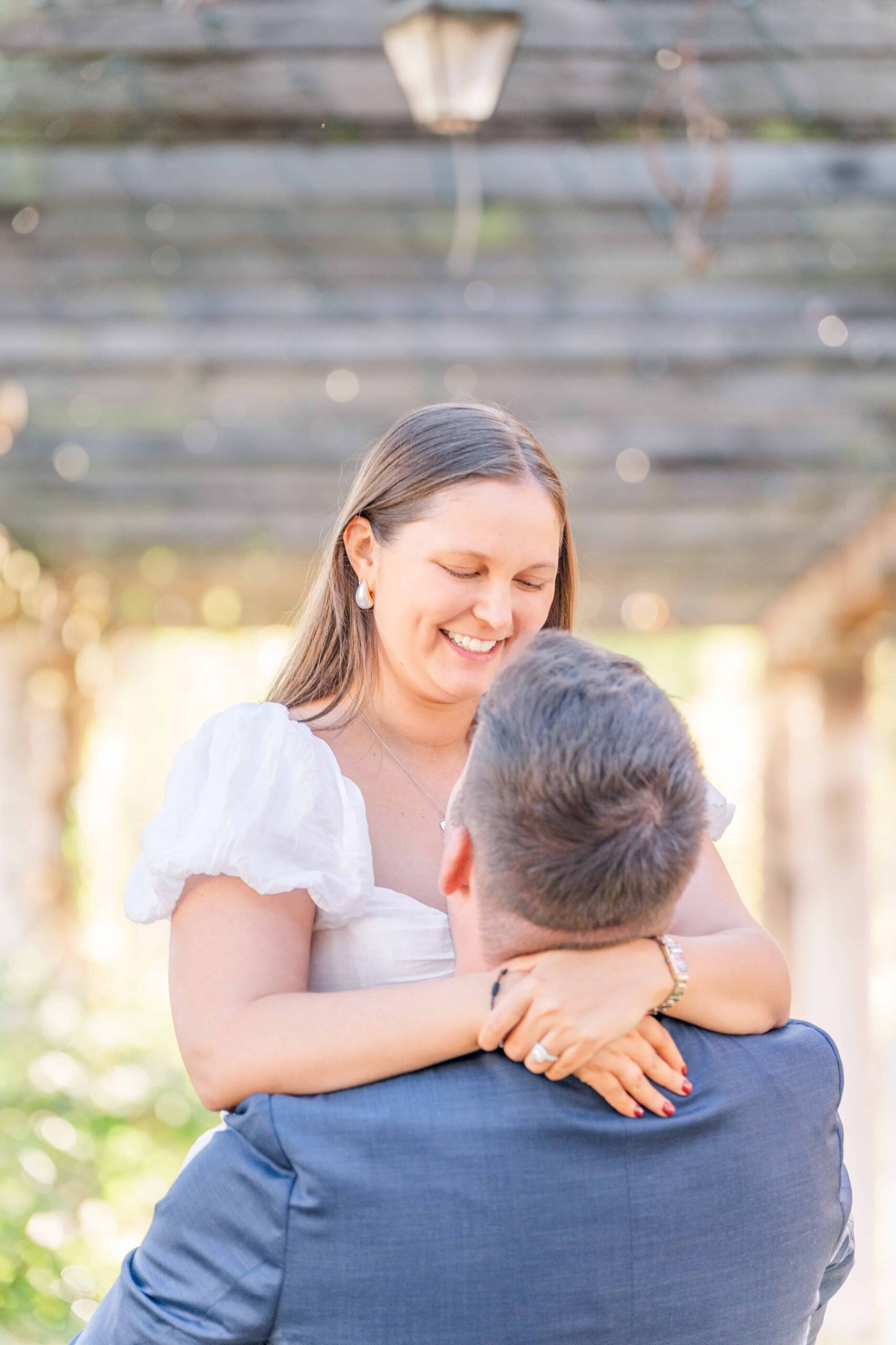 Romantic photo shoot at Daniel Stowe Botanical Gardens