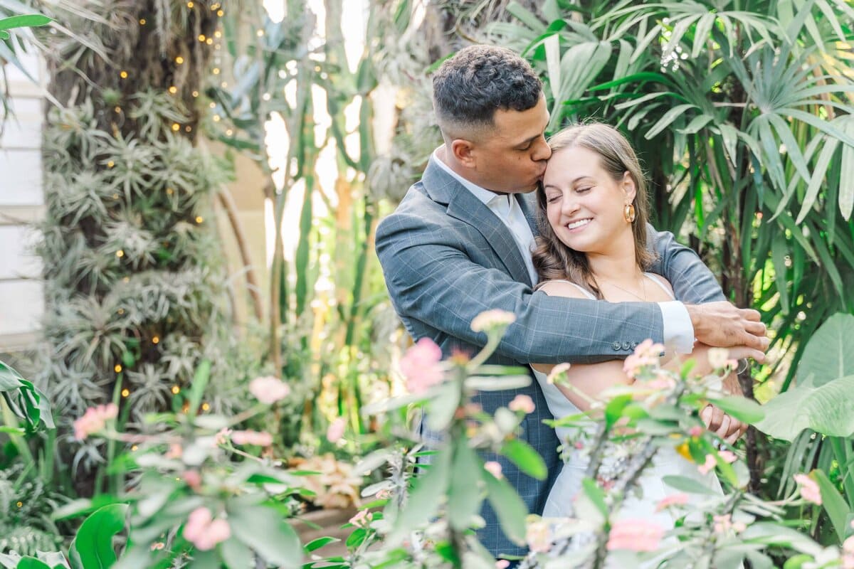 Engagement session photographed by Charlotte wedding photographers