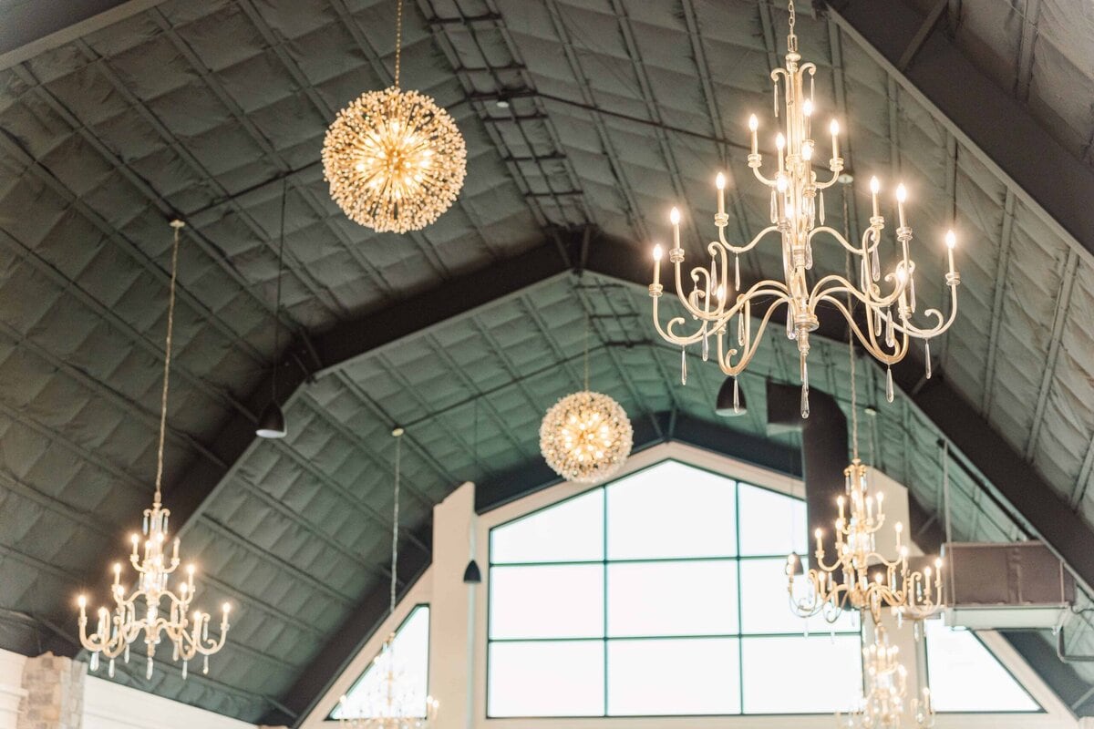 Modern elegance wedding reception space at Dugaren Vineyards