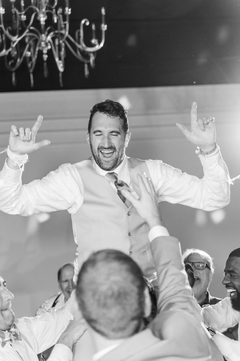 Dugaren Vineyards Wedding reception with closest friends